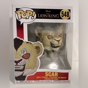 Funko Pop Scar Figure - Brown and Black NWT